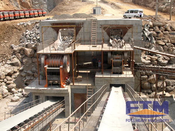 India 200 tph Stone Crushing Plant